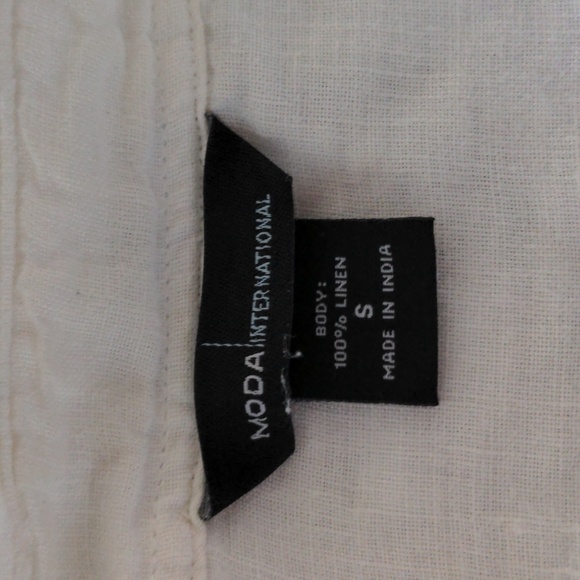 Victorian Style Linen Blouse - Picture 5 of 5